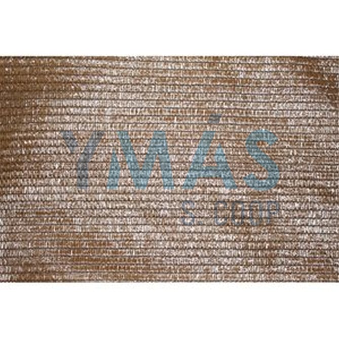MALLA SOMBREO 1,5MX100 90% MARRON