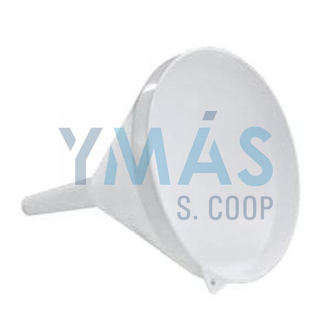 EMBUDO PLASTICO 16CM BLANCO