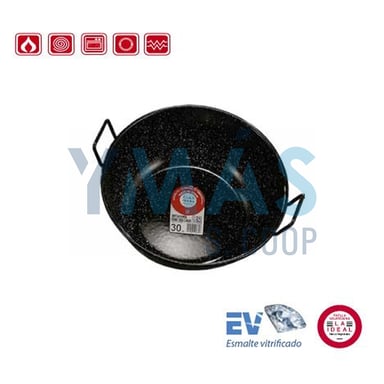 SARTEN HONDA C/ASAS 50 CM-E ESMALTAD