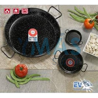 PAELLERA ESMALTADA 25 RACIONES 70CM