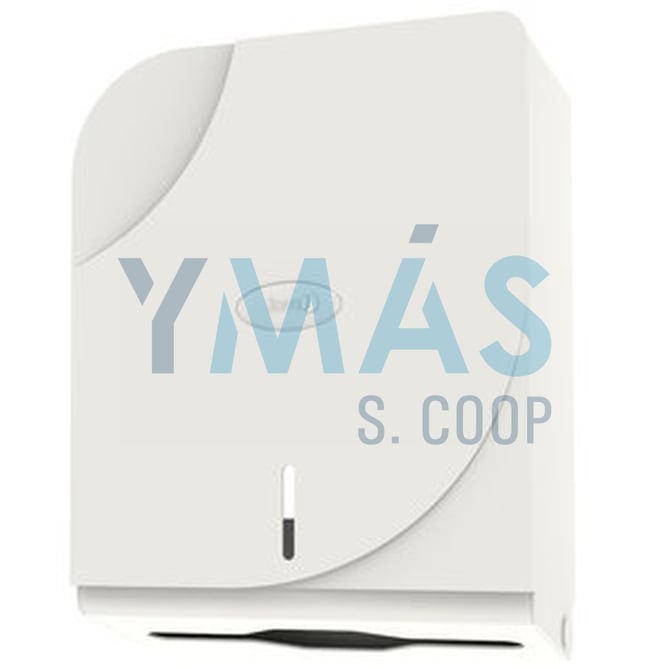DISPENSADOR PAPEL TOALLA BLANCO ABS
