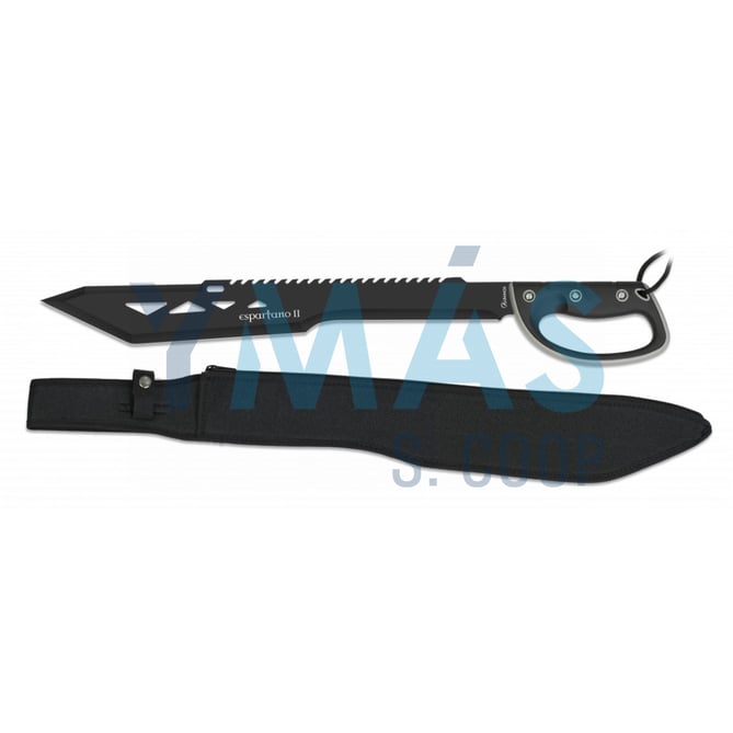 MACHETE CORTACAÑAS 49CM +FUNDA NYLON ESPARTANOII