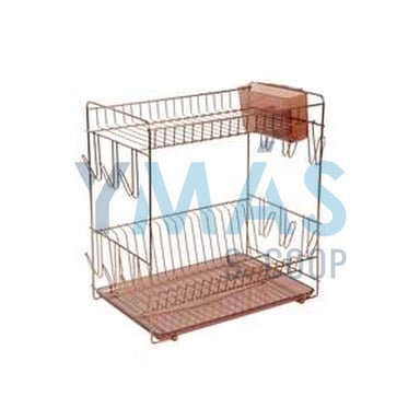 ESCURREPLATOS GRANDE INOX. 18/8 COBRE