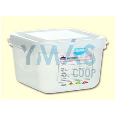HERMETICO GASTRONORM 1/6 1,7 LT.TRANSP.