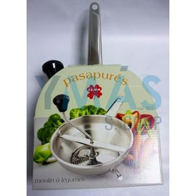 PASAPURES INOX. DOS DISCOS M/BAQUELITA
