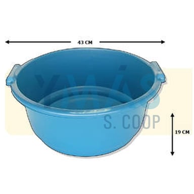 BARREÑO 20 LTRS. AZUL