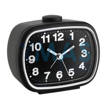 RELOJ SOBREMESA MECANICO NEGRO