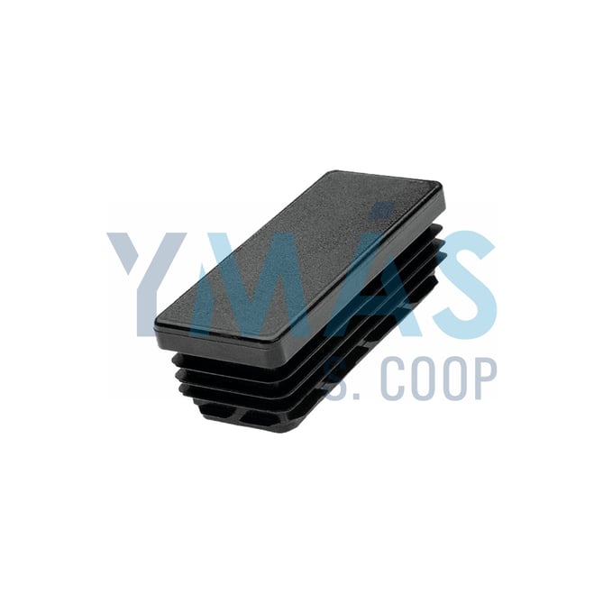 CONTERA RECTANGULAR 30X20 NEGRA ESTRIADA