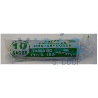 BOLSA COMUNIDAD 115X150 NEGRA G.120 10UDS