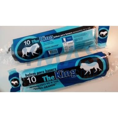 BOLSA COMUNIDAD 95X125 NEGRA G.130 10UDS