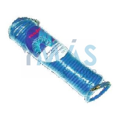 MANGUERA ESPIRAL 6.5X9MM 10M P/AIRE COMPRIMIDO