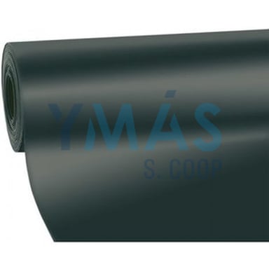GOMA LISA 1MX6MM NEGRA METRO LINEAL