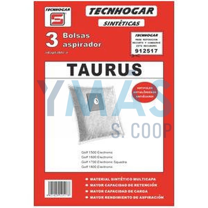 BOLSA ASPIRADOR SINTETICA TAURUS