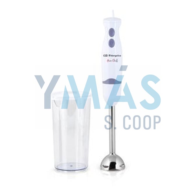 BATIDORA VARILLA PIE INOX.400W +VASO BT1220