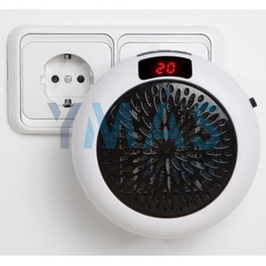 CALEFACTOR CERAMICO MINI ENCHUFE 600W