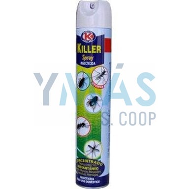 SPRAY AEROSOL INSECTICIDA 750 ML KILLER