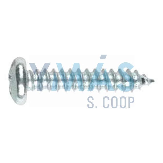 TORNILLO R CHAPA DIN7981 3,5X13 ZINCADO