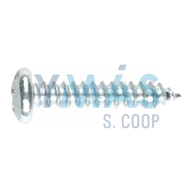 TORNILLO R CHAPA DIN7981 5,5X22 ZINCADO