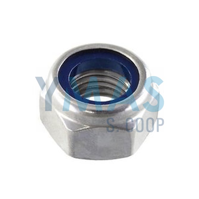 TUERCA HEXAG AUTOBLOCANTE ZINCADA M 20 DIN985 C100