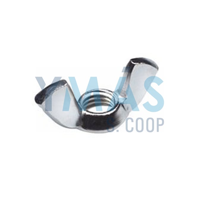 TUERCA MARIPOSA M-4 C/500UDS ZN