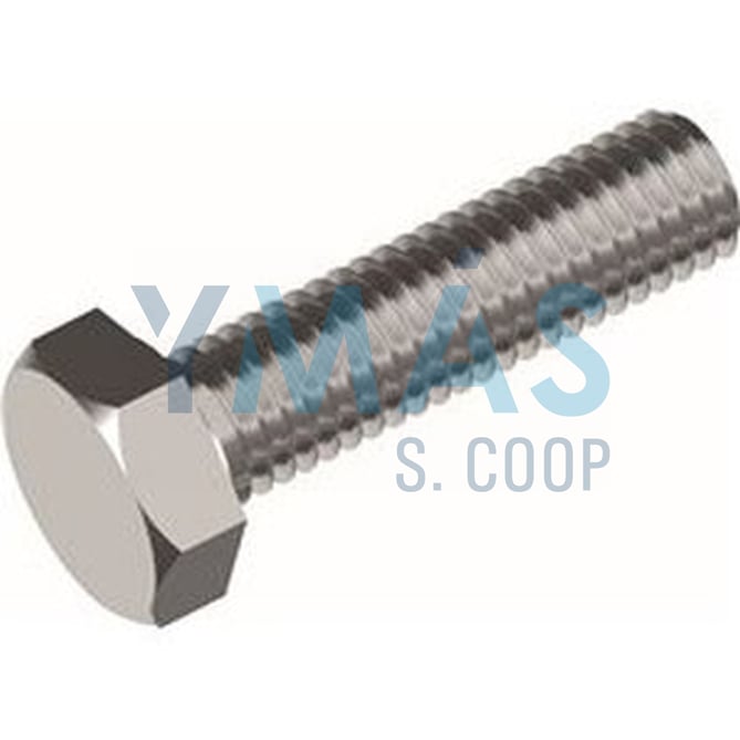 TOR.DIN-933 DE 16 X 50 ZINCADO 6.8