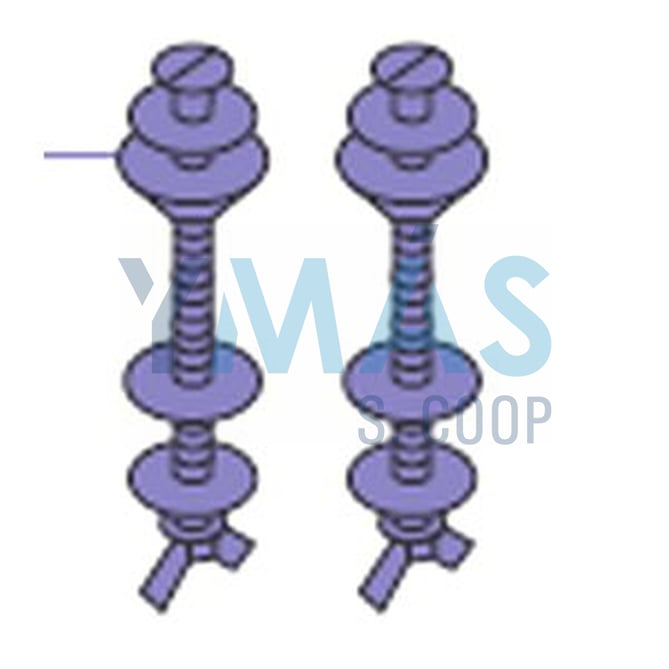 JGO. TORNILLOS RM.6X80 STANDAR INOX