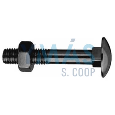 %TORNILLOS DIN 603 12X220 NEGRO