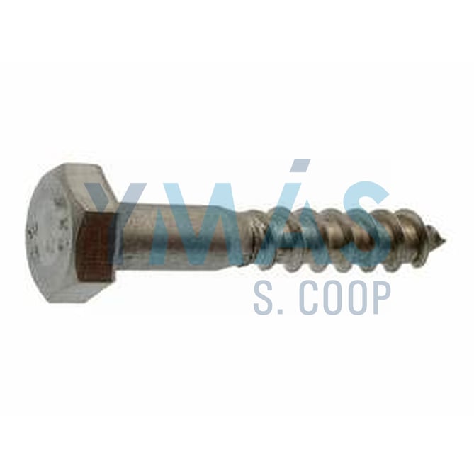 TORNILLO BARRAQUERO 10X160 DIN 571 C50 ZN