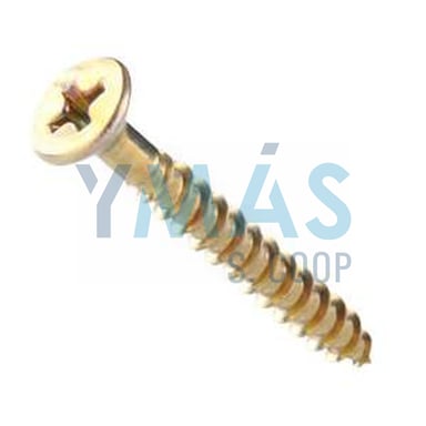 TORNILLO AGLOM.C/PLANA POZ.BICRO.4X40 BLISTER