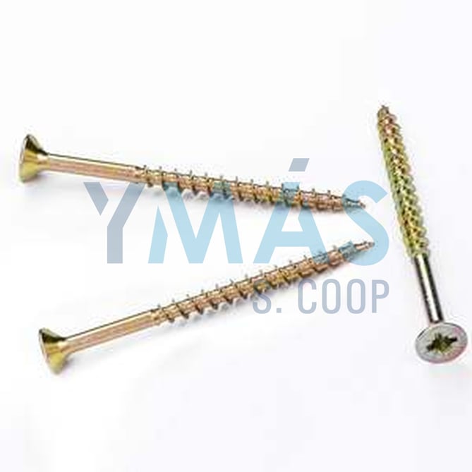 TORNILLO AGLOM.C/PLANA POZ.BICRO.4,5X40 BLISTER