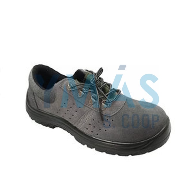ZAPATO PERFORADO GRIS T-39 LAMINA 6851 S1P