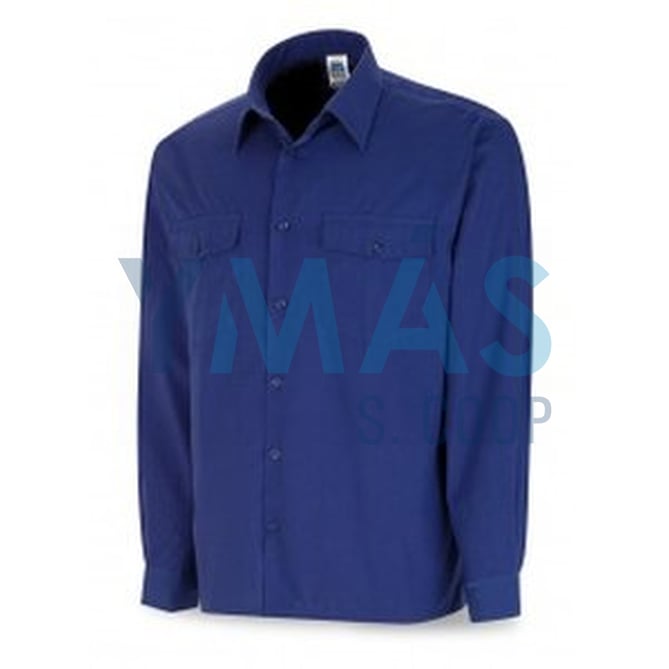 CAMISA M/L TERGAL AZULINA T-40-41 234