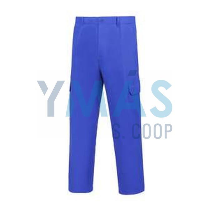 PANTALON ALGODON T-42 AZULINA MULTIBOLSILLOS