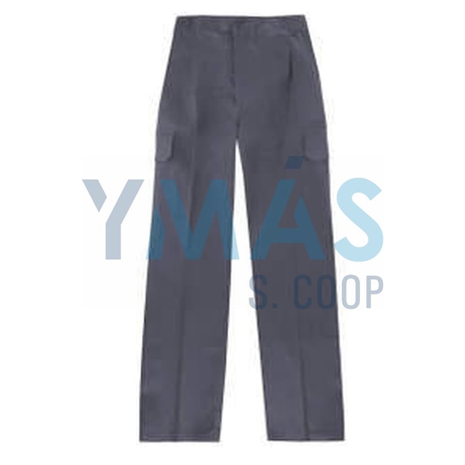 PANTALON GRIS T-52 MULTIBOLSILLOS