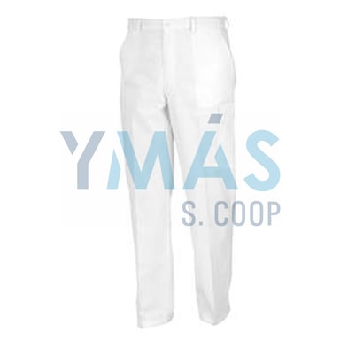 PANTALON ALGODON BLANCO (XXL) PINTOR