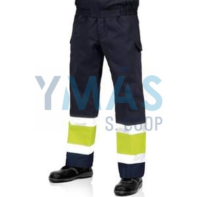 PANTALON BICOLOR T-48 TERGAL ALTA VISIBILIDAD