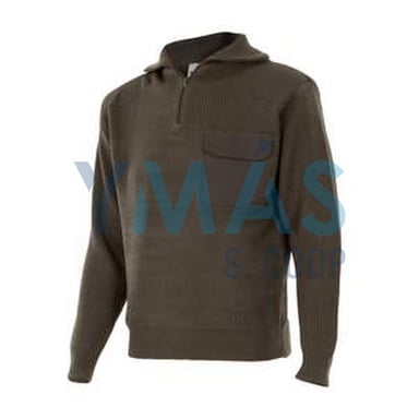 JERSEY PUNTO MEDIA CREMALL.T-XL VERDE CAZA