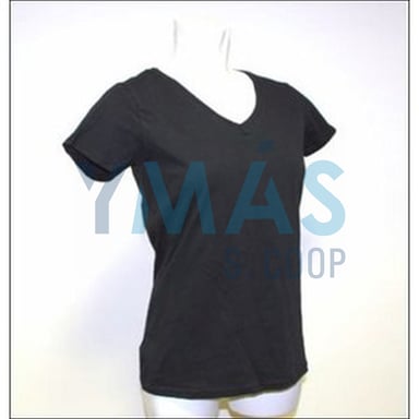 CAMISETA OPTIMUS MENAJE NEGRA CHICA M/CORTA T-M