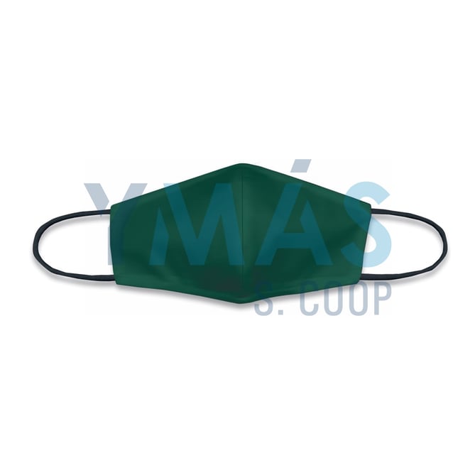 MASCARILLA REUTILIZABLE T-M VERDE UNE0065:2020