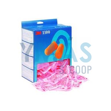 TAPON OIDOS DESECHABLE 1110 C/CORDON 100 PARES
