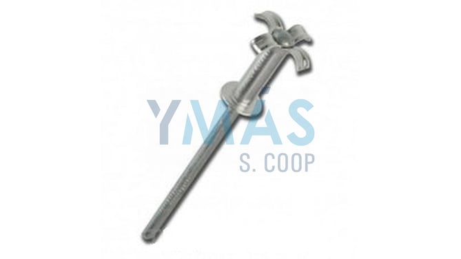 REMACHE 4,8X10 ALUMINIO FLOR C/500UDS