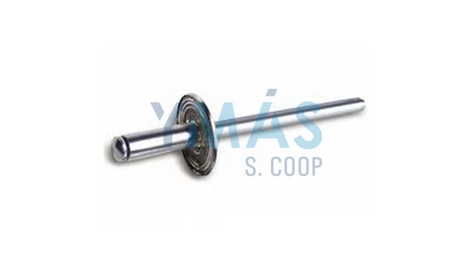 REMACHE 4,8X14 ALUMINIO ALA ANCHA C/250UDS