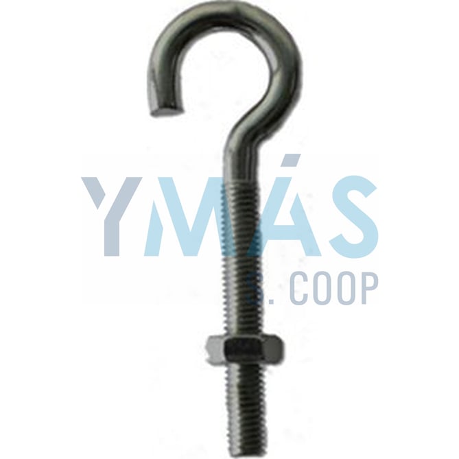 HEMBRILLA ABIERTA C/TUERCA M-4X30