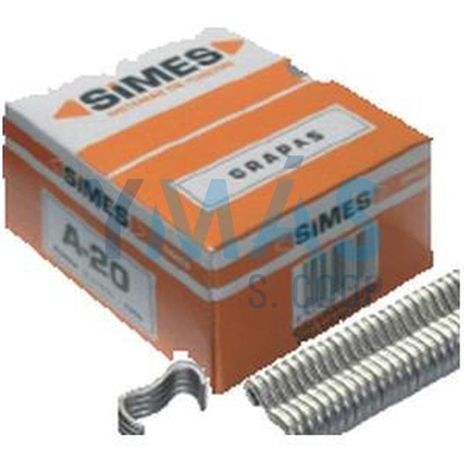 GRAPA CERCAS A-20 GALVANIZADA 1000 UNDS.