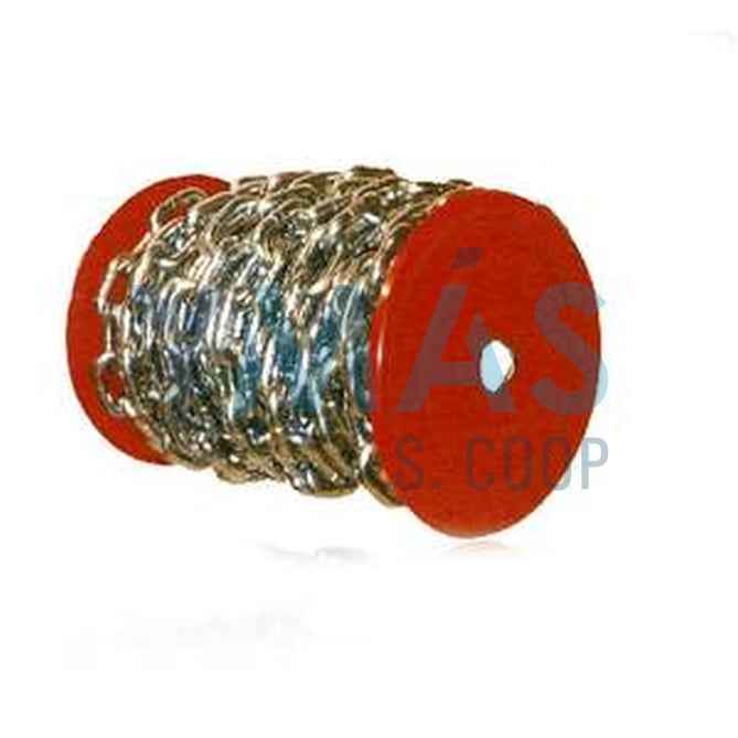 BOBINA CADENA ZINCADA 9 MM 25KG (15MTS)