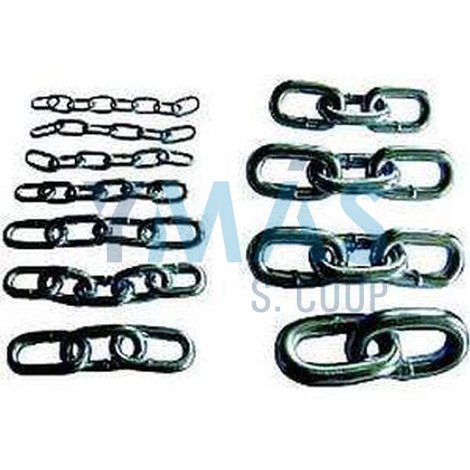 CADENA ZINCADA 2MM 20KG (290MTS)NORMATIV.EUROPEA