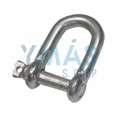 GRILLETE RECTO 7/8 GALVANIZADO
