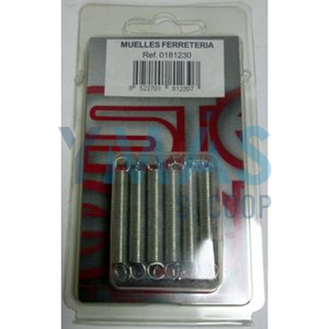 MUELLE TRACC. BLISTER 12UNDS. 30X50X0,5