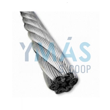 CABLE ACERO GALV. 5MM EN 100M 6X7+1