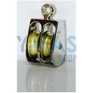 POLEA DOBLE DE 30 MM.